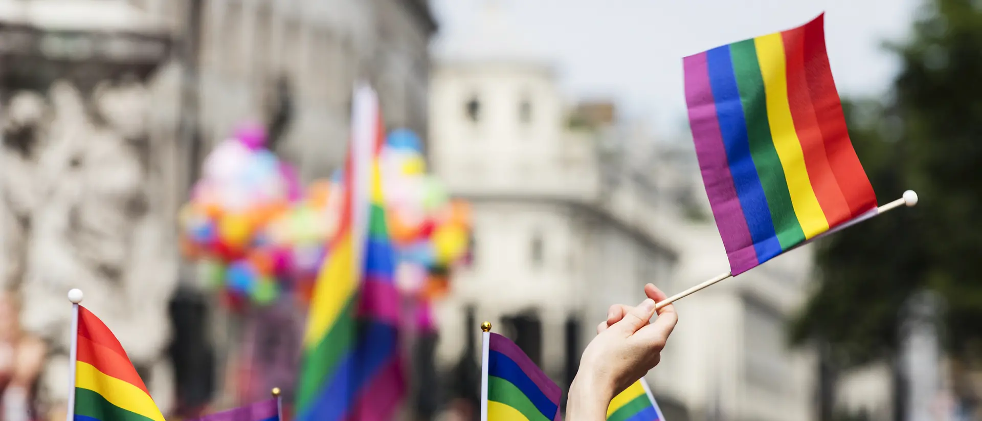 pride flags
