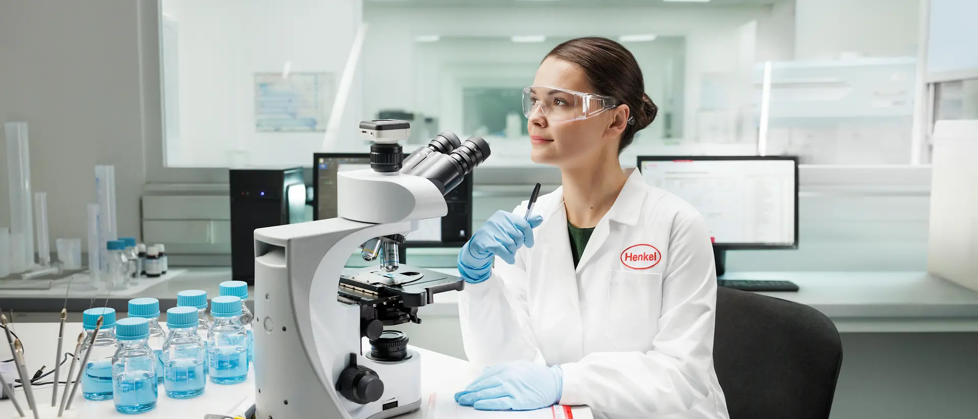 Female Scientist in the laboratory