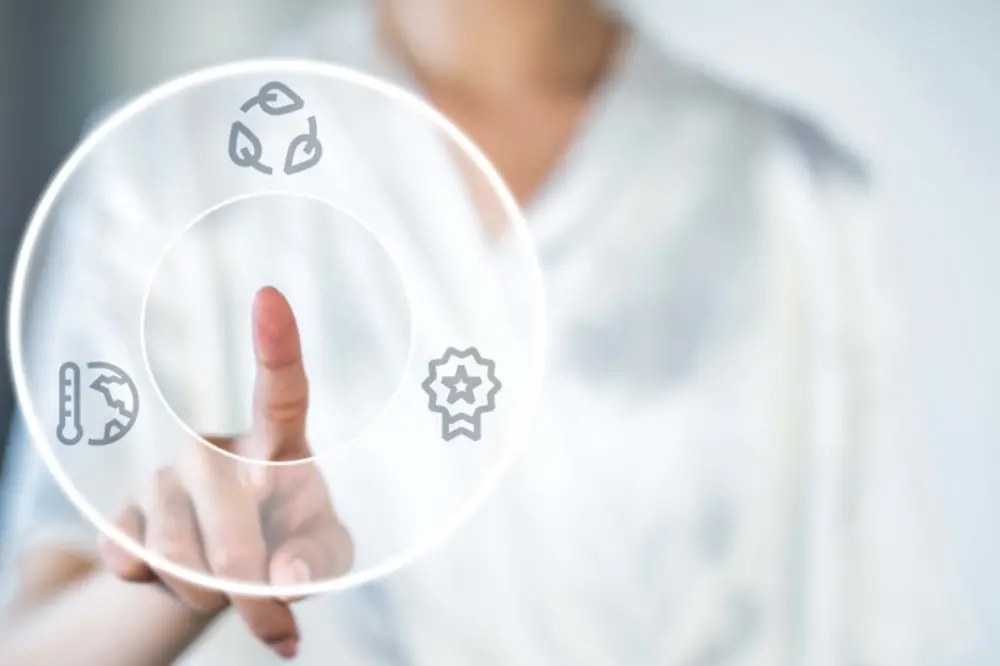 Circularity, Transparency and Safety icons