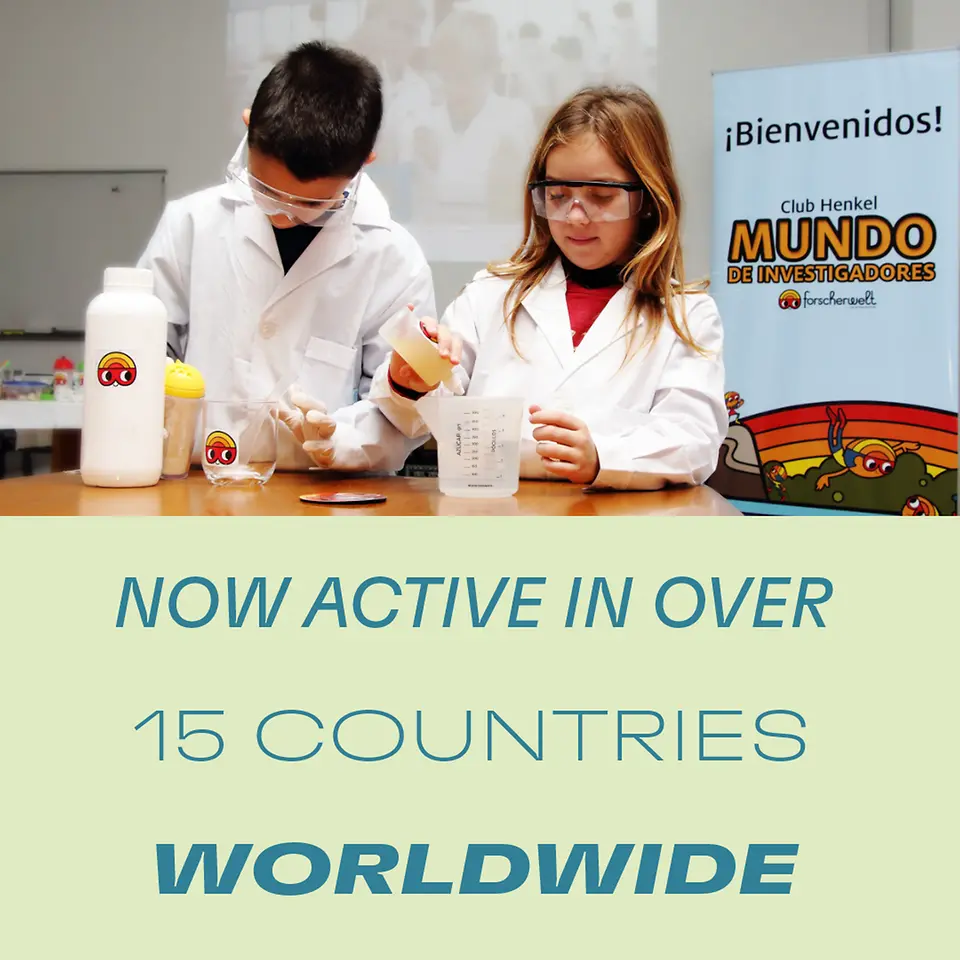 Forscherwelt - Now active in over 15 countries worldwide
