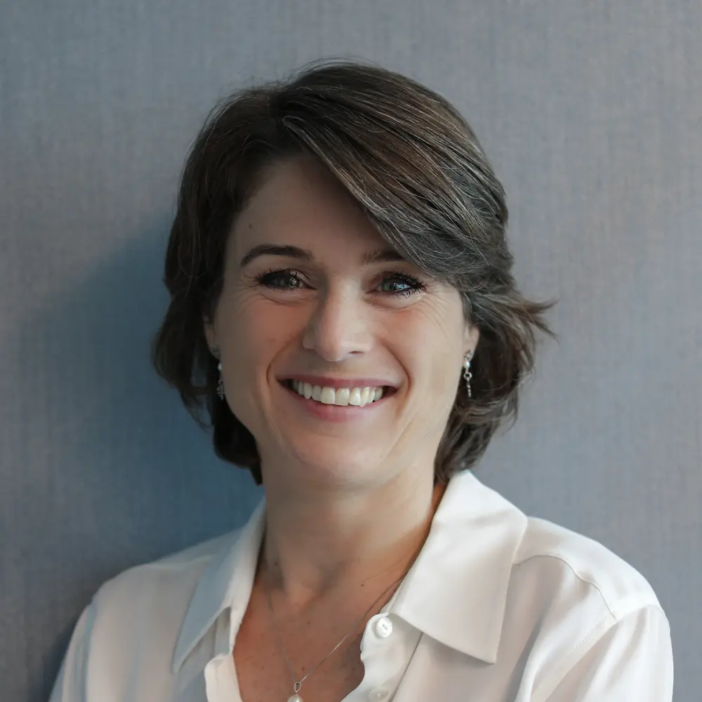 A portrait photo of Ulrike Sapiro, Chief Sustainability Officer at Henkel