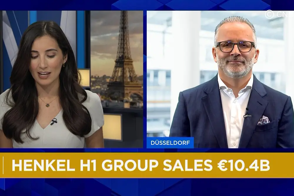 Carsten Knobel discusses the H1 2025 financial report in a CNBC interview.