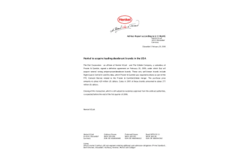 2006-02-02-adhoc-henkel-to-acquire-leading-deodorant-brands-in-the-usa.pdfPreviewImage