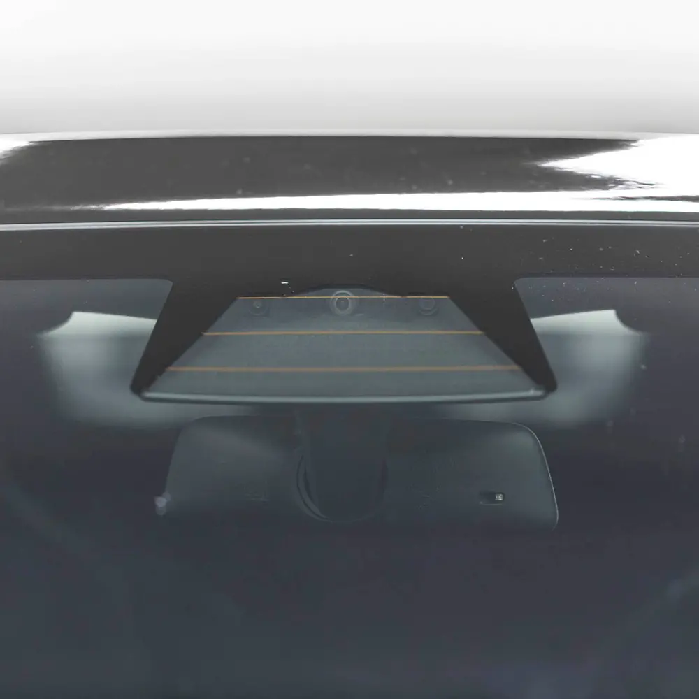 Front camera on the interior rearview mirror